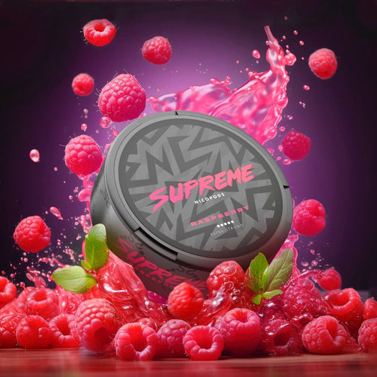 Supreme Nicopods Raspberry 60mg - Nicopods Elite Nicopods Elite Supreme