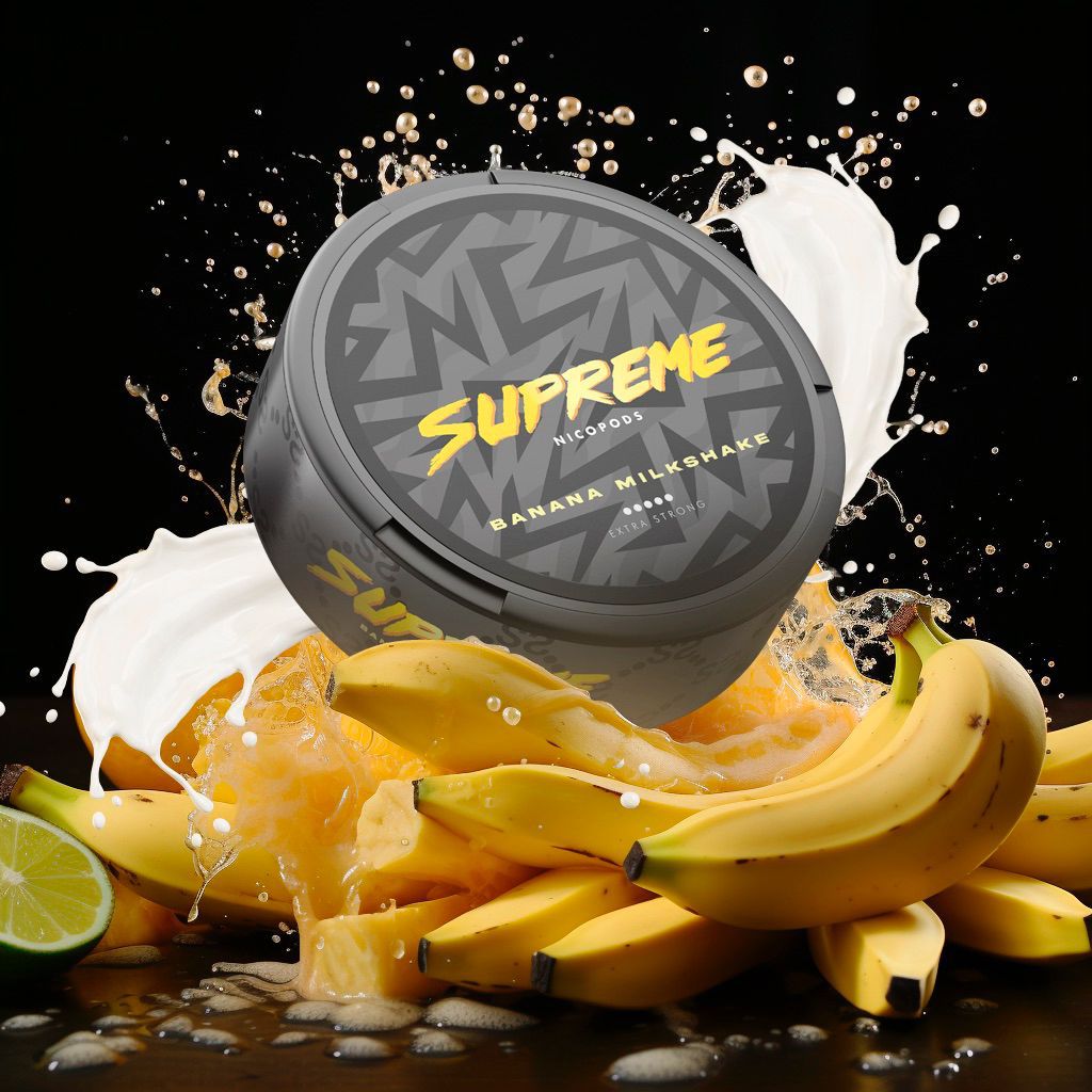 Supreme Nicopods Banana Milkshake 100mg - Nicopods Elite Nicopods Elite Supreme