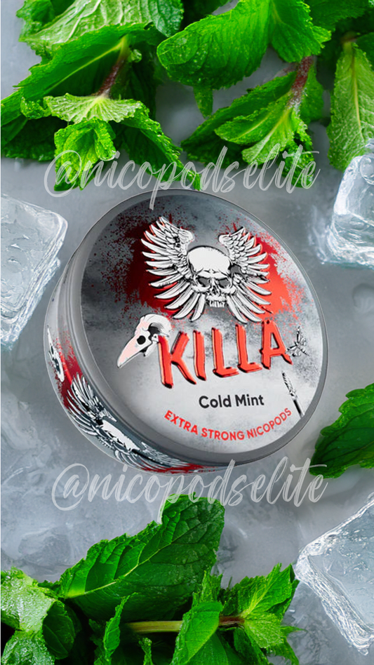 Killa Cold Mint Nicotine Pouches